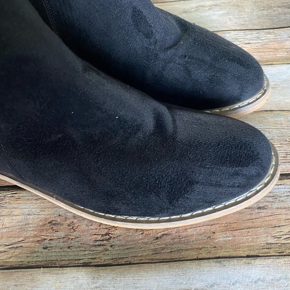 Seven 7 Black Cisco Kid Ankle Booties Size 8 - Picture 2 of 9